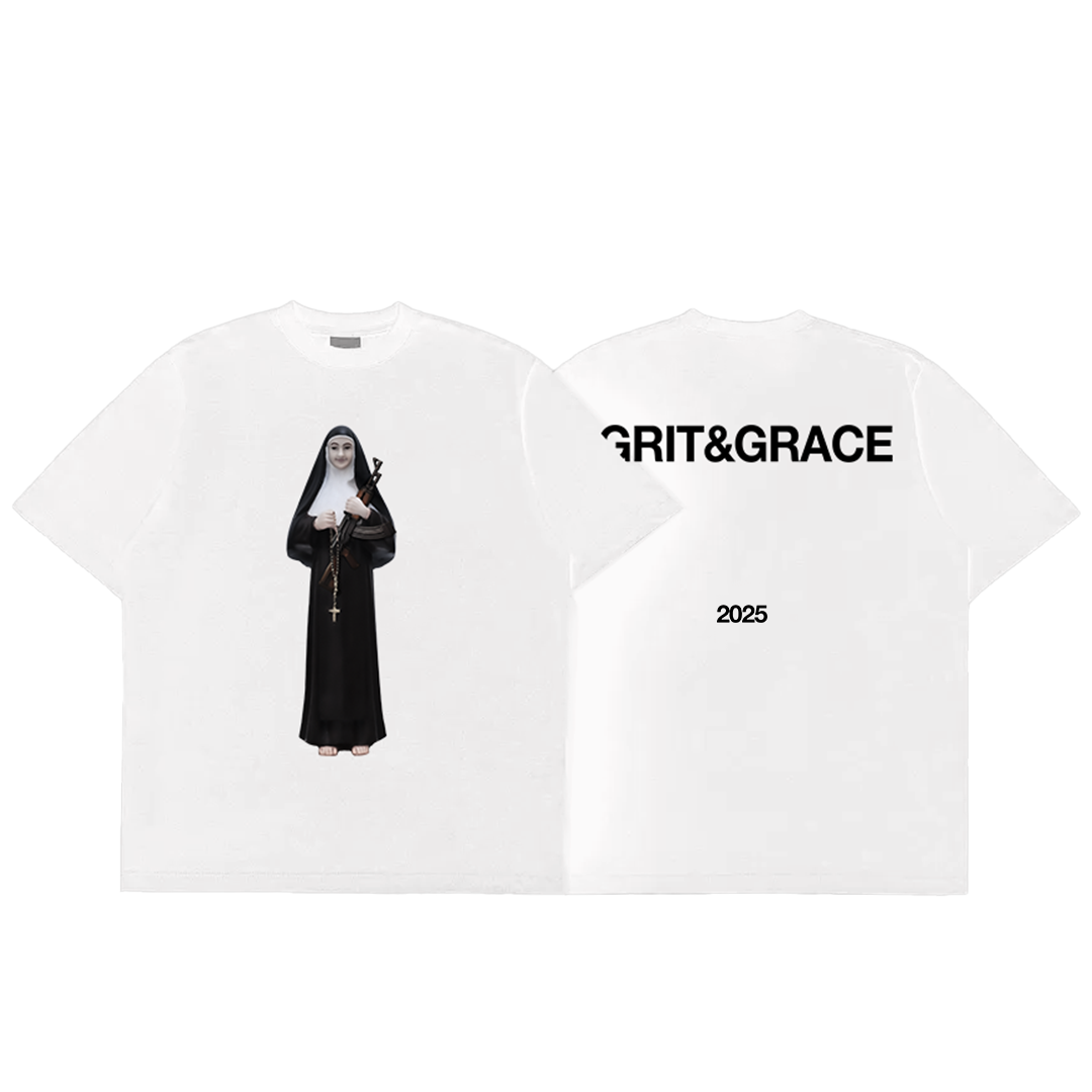NUN TSHIRT WHITE